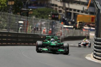 World © Octane Photographic Ltd. F1 Monaco GP, Monte Carlo - Sunday 26th May - Race. Caterham F1 Team CT03 - Charles Pic. Digital Ref : 0711lw1d1359