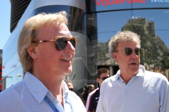 World © Octane Photographic Ltd. F1 Monaco GP, Monte Carlo - Sunday 26th May - Race. Jeremy Clarkson of BBC TV Top Gear. Digital Ref : 0711lw7d9763