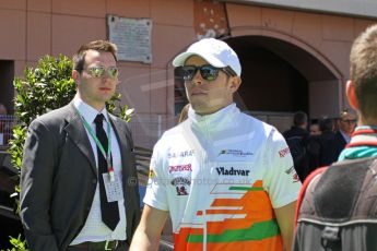 World © Octane Photographic Ltd. F1 Monaco GP, Monte Carlo - Sunday 26th May - Race. Sahara Force India - Paul di Resta. Digital Ref : 0711lw7d9796