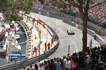 World © Octane Photographic Ltd. F1 Monaco GP, Monte Carlo - Sunday 26th May - Race. Sahara Force India VJM06 - Paul di Resta. Digital Ref : 0711lw7d9831