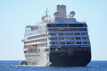 World © Octane Photographic Ltd. The 180m Azamara Quest (owned by Azamara Club Cruises) can cater for up to 694 passengers. Digital Ref : 07137d2937