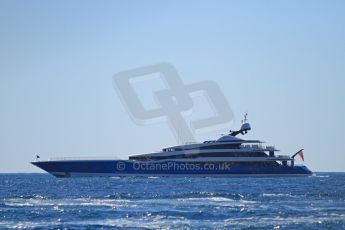 World © Octane Photographic Ltd. The newly delivered 99m Superyacht "Madame Gu" thought to be owned by Russian billionaire Andrei Skoch. Digital Ref : 07137d3006