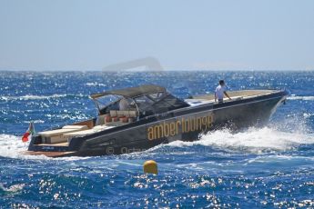World © Octane Photographic Ltd. The Amber Lounge's speedboat "Diablo". Digital Ref : 07137d3048