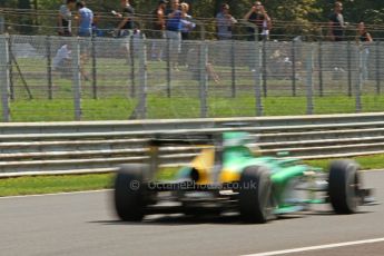 World © Octane Photographic Ltd. F1 Italian GP - Monza, Friday 6th September 2013 - Practice 2. Caterham F1 Team CT03 - Charles Pic. Digital Ref : 0813cb7d5293