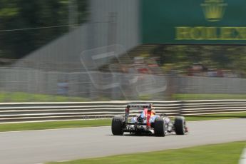 World © Octane Photographic Ltd. F1 Italian GP - Monza, Friday 6th September 2013 - Practice 2. Infiniti Red Bull Racing RB9 - Sebastian Vettel. Digital Ref : 0813cb7d5323