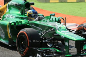 World © Octane Photographic Ltd. F1 Italian GP - Monza, Friday 6th September 2013 - Practice 2. Caterham F1 Team CT03 - Charles Pic. Digital Ref : 0813lw1d2610