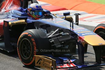 World © Octane Photographic Ltd. F1 Italian GP - Monza, Friday 6th September 2013 - Practice 2. Scuderia Toro Rosso STR 8 - Daniel Ricciardo. Digital Ref : 0813lw1d2739