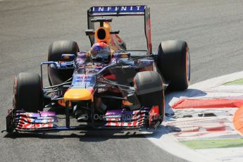 World © Octane Photographic Ltd. F1 Italian GP - Monza, Friday 6th September 2013 - Practice 2. Infiniti Red Bull Racing RB9 - Sebastian Vettel. Digital Ref : 0813lw1d2771