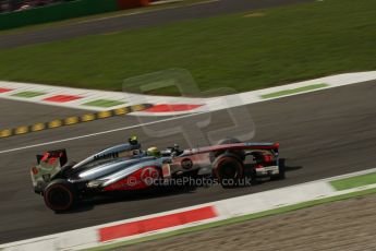 World © Octane Photographic Ltd. F1 Italian GP - Monza, Friday 6th September 2013 - Practice 2. Vodafone McLaren Mercedes MP4/28 - Sergio Perez . Digital Ref : 0813lw1d42389