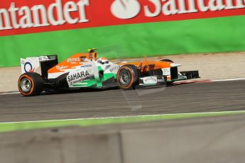 World © Octane Photographic Ltd. F1 Italian GP - Monza, Saturday 7th September 2013 - Practice 3. Sahara Force India VJM06 - Adrian Sutil. Digital Ref :