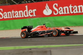 World © Octane Photographic Ltd. F1 Italian GP - Monza, Saturday 7th September 2013 - Practice 3. Marussia F1 Team MR02 - Jules Bianchi. Digital Ref :