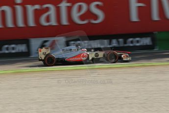 World © Octane Photographic Ltd. F1 Italian GP - Monza, Saturday 7th September 2013 - Practice 3. Vodafone McLaren Mercedes MP4/28 - Jenson Button. Digital Ref :