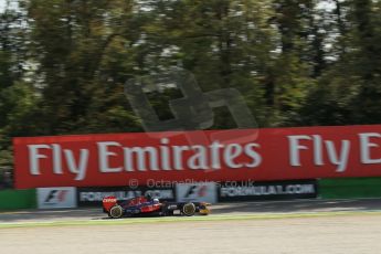 World © Octane Photographic Ltd. F1 Italian GP - Monza, Saturday 7th September 2013 - Practice 3. Scuderia Toro Rosso STR 8 - Daniel Ricciardo. Digital Ref :
