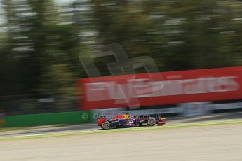 World © Octane Photographic Ltd. F1 Italian GP - Monza, Saturday 7th September 2013 - Practice 3. Infiniti Red Bull Racing RB9 - Sebastian Vettel. Digital Ref :