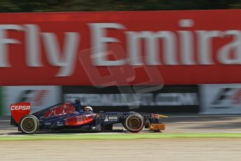 World © Octane Photographic Ltd. F1 Italian GP - Monza, Saturday 7th September 2013 - Practice 3. Scuderia Toro Rosso STR8 - Jean-Eric Vergne. Digital Ref :