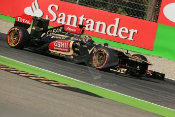 World © Octane Photographic Ltd. F1 Italian GP - Monza, Saturday 7th September 2013 - Practice 3. Lotus F1 Team E21 - Kimi Raikkonen. Digital Ref :