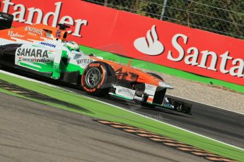 World © Octane Photographic Ltd. F1 Italian GP - Monza, Saturday 7th September 2013 - Practice 3. Sahara Force India VJM06 - Paul di Resta. Digital Ref :