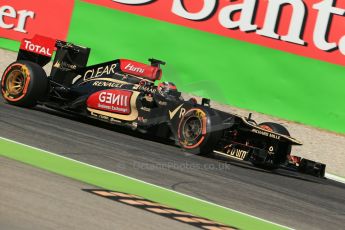 World © Octane Photographic Ltd. F1 Italian GP - Monza, Saturday 7th September 2013 - Practice 3. Lotus F1 Team E21 - Kimi Raikkonen. Digital Ref :