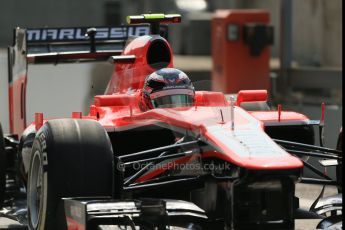 World © Octane Photographic Ltd. F1 Italian GP - Monza, Saturday 7th September 2013 - Qualifying. Marussia F1 Team MR02 - Max Chilton. Digital Ref :