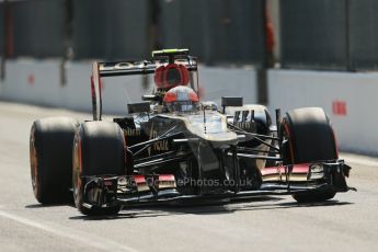 World © Octane Photographic Ltd. F1 Italian GP - Monza, Saturday 7th September 2013 - Qualifying. Lotus F1 Team E21 - Romain Grosjean. Digital Ref :