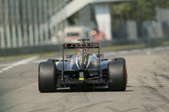 World © Octane Photographic Ltd. F1 Italian GP - Monza, Saturday 7th September 2013 - Qualifying. Lotus F1 Team E21 - Romain Grosjean. Digital Ref :