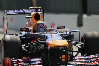 World © Octane Photographic Ltd. F1 Italian GP - Monza, Saturday 7th September 2013 - Qualifying. Infiniti Red Bull Racing RB9 - Mark Webber. Digital Ref :