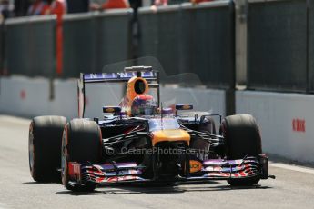 World © Octane Photographic Ltd. F1 Italian GP - Monza, Saturday 7th September 2013 - Qualifying. Infiniti Red Bull Racing RB9 - Sebastian Vettel. Digital Ref :