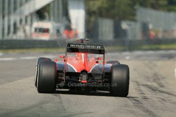 World © Octane Photographic Ltd. F1 Italian GP - Monza, Saturday 7th September 2013 - Qualifying. Marussia F1 Team MR02 - Max Chilton. Digital Ref :