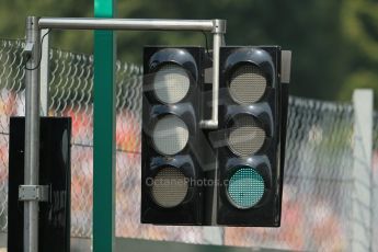 World © Octane Photographic Ltd. F1 Italian GP - Monza, Saturday 7th September 2013 - Qualifying. Start of session 2 green light. Digital Ref :