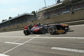 World © Octane Photographic Ltd. F1 Italian GP - Monza, Saturday 7th September 2013 - Qualifying. Scuderia Toro Rosso STR 8 - Daniel Ricciardo. Digital Ref :