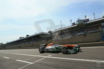 World © Octane Photographic Ltd. F1 Italian GP - Monza, Saturday 7th September 2013 - Qualifying. Sahara Force India VJM06 - Adrian Sutil. Digital Ref :
