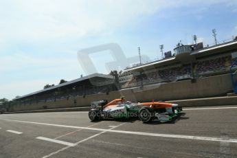 World © Octane Photographic Ltd. F1 Italian GP - Monza, Saturday 7th September 2013 - Qualifying. Sahara Force India VJM06 - Adrian Sutil. Digital Ref :