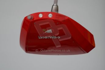 World © Octane Photographic Ltd. F1 Italian GP - Monza, Sunday 8th September 2013 - Race Preparation. Scuderia Ferrari pit stop traffic light system Alonso. Digital Ref : 0824cb7d6128