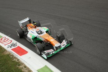 World © Octane Photographic Ltd. F1 Italian GP - Monza, Sunday 8th September 2013 - Race. Sahara Force India VJM06 - Adrian Sutil. Digital Ref :