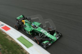 World © Octane Photographic Ltd. F1 Italian GP - Monza, Sunday 8th September 2013 - Race. Caterham F1 Team CT03 - Charles Pic. Digital Ref :