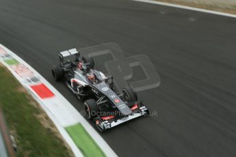 World © Octane Photographic Ltd. F1 Italian GP - Monza, Sunday 8th September 2013 - Race. Sauber C32 - Nico Hulkenberg. Digital Ref :