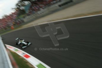 World © Octane Photographic Ltd. F1 Italian GP - Monza, Sunday 8th September 2013 - Race. Mercedes AMG Petronas F1 W04 - Nico Rosberg. Digital Ref :