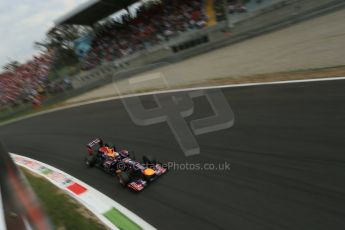 World © Octane Photographic Ltd. F1 Italian GP - Monza, Sunday 8th September 2013 - Race. Infiniti Red Bull Racing RB9 - Sebastian Vettel. Digital Ref :