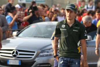 World © Octane Photographic Ltd. F1 Italian GP - Monza, Friday 6th September 2013 - Paddock. Caterham F1 Team CT03 - Charles Pic. Digital Ref : 0811cb7d4863