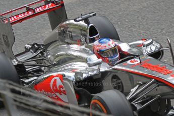 World © Octane Photographic Ltd. F1 Italian GP - Monza, Friday 6th September 2013 - Practice 1. Vodafone McLaren Mercedes MP4/28 - Jenson Button. Digital Ref : 0811cb7d4908