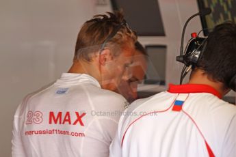 World © Octane Photographic Ltd. F1 Italian GP - Monza, Friday 6th September 2013 - Practice 1. Marussia F1 Team MR02 - Max Chilton. Digital Ref : 0811cb7d5050