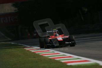 World © Octane Photographic Ltd. F1 Italian GP - Monza, Friday 6th September 2013 - Practice 1. Marussia F1 Team MR02 - Max Chilton. Digital Ref : 0811lw1d2324