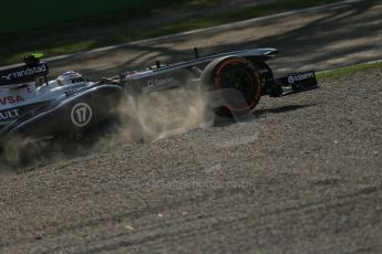 World © Octane Photographic Ltd. F1 Italian GP - Monza, Friday 6th September 2013 - Practice 1. Williams FW35 - Valtteri Bottas. Digital Ref : 0811lw1d2541