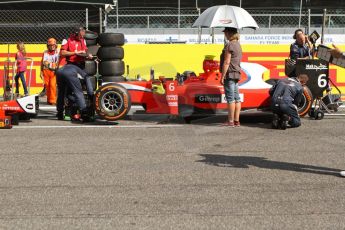 World © Octane Photographic Ltd. GP2 Italian GP, Monza, Saturday 7th September 2013. Race 1. Mitch Evans on the grid – Arden International. Digital Ref: