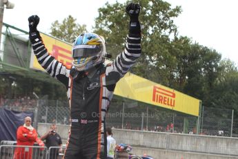 World © Octane Photographic Ltd. GP2 Italian GP, Monza, Sunday 8th September 2013. Race 2. Race Winner Adrian Quaife-Hobbs - Hilmer Motorsport. Digital Ref :