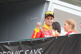 World © Octane Photographic Ltd. GP2 Italian GP, Monza, Sunday 8th September 2013. Race 2. Julián Leal - Racing Engineering. Digital Ref: