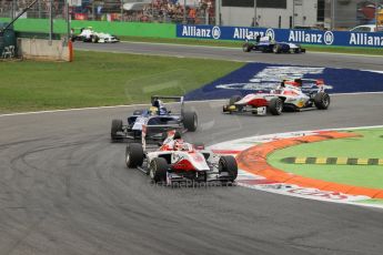 World © Octane Photographic Ltd. GP3 Italian GP - Race 2, Monza, Sunday 8th September 2013 - Daniil Kvyat and Carlos Sainz Jnr - MW Arden. Digital ref :