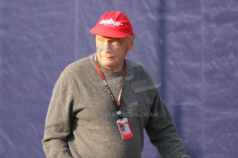 World © Octane Photographic Ltd. F1 Italian GP - Monza, Saturday 7th September 2013 - Paddock. Niki Lauda. Digital Ref : 0815cb7d5462