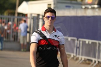 World © Octane Photographic Ltd. F1 Italian GP - Monza, Saturday 7th September 2013 - Paddock. Sahara Force India VJM06 3rd driver/ART GP – James Calado. Digital Ref : 0815cb7d5498