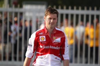 World © Octane Photographic Ltd. F1 Italian GP - Monza, Saturday 7th September 2013 - Paddock. Scuderia Ferrari - Rob Smedley. Digital Ref : 0815cb7d5564